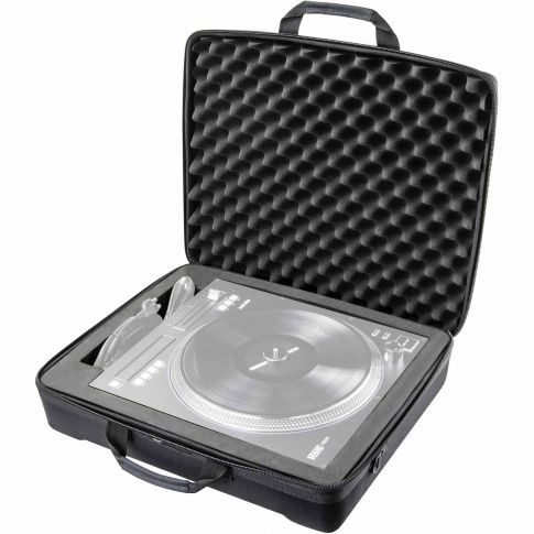 Odyssey BMSRANE12TOUR Streemline Series EVA Molded Rane Twelve Motorized Turntable Controller Tour Carrying Bag Angle