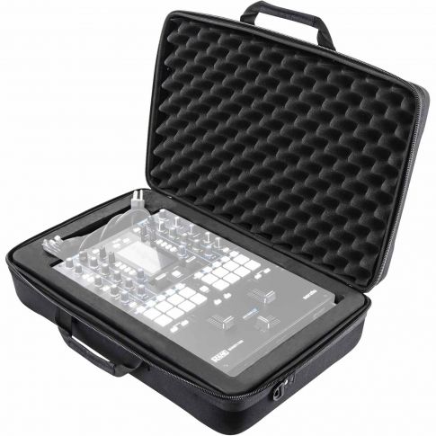 Odyssey BMSRANE72TOUR Streemline Series EVA Molded Rane Seventy-Two / Pioneer DJM-S9 Mixer Tour Carrying Bag Angle