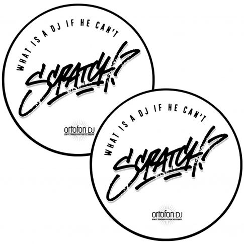 Ortofon 12" Slipmat Scratch (Pair)