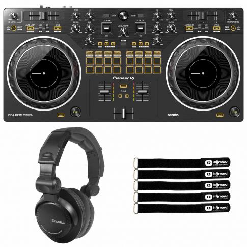Pioneer DJ DDJ-REV1 2-Channel Controller with DJ Headphones
