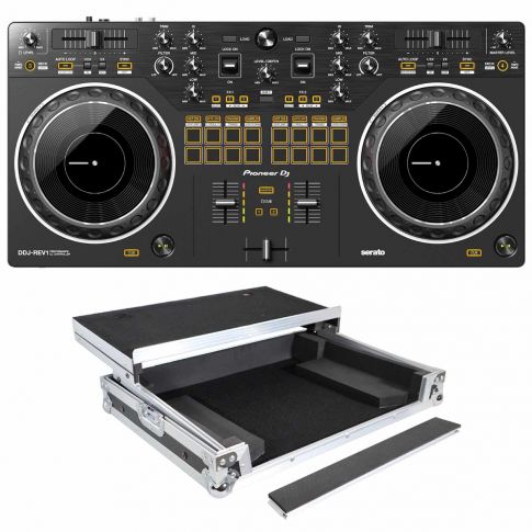 Pioneer DJ DDJ-REV1 Scratch Style Controller with Case