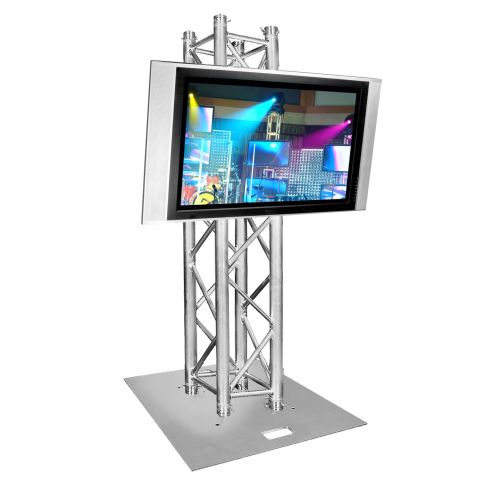 Global Truss 8.20FT Truss Plasma Stand / Lighting Tower with Aluminum Baseplate