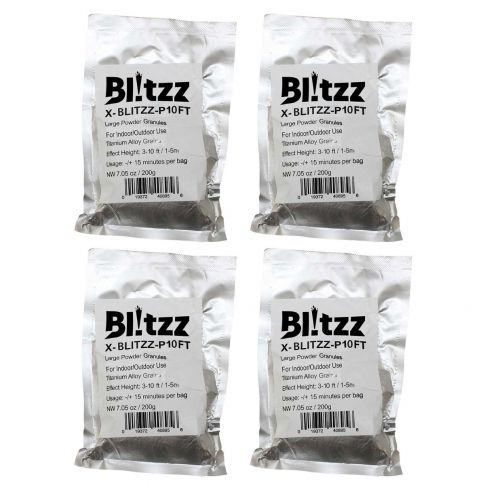 ProX Blitzz 3-10 foot High Cold Spark Effect Granules (4-pack) Package