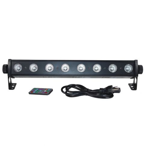 ProX X-BAR8RGBUV EVO RGB-UV Bar 8 32W High Power RGB-UV LED Wash Light