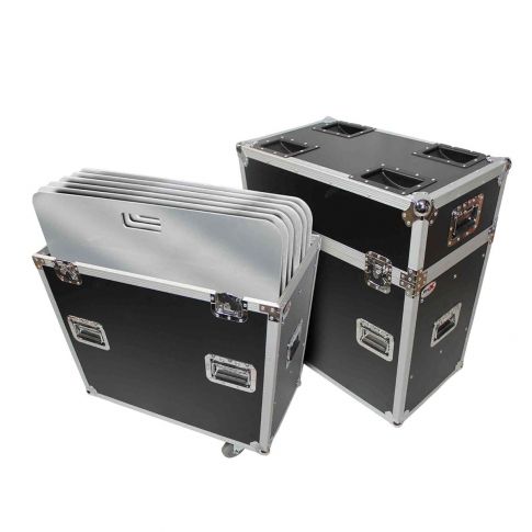 ProX XS-6XBP3030PACK Road Case with 30" x 30" Aluminum Base Plates
