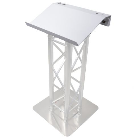 ProX XT-LECTERN24-WH Truss Lectern 24" White Finish Aluminum
