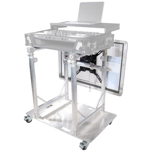 ProX XT-MMDJTV01 Modular Mobile Media DJ Station Booth