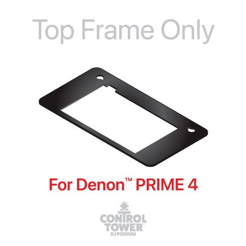 ProX XZF-DJPRIME4BLPLATE Control Tower Face Plate for Prime4 in Black