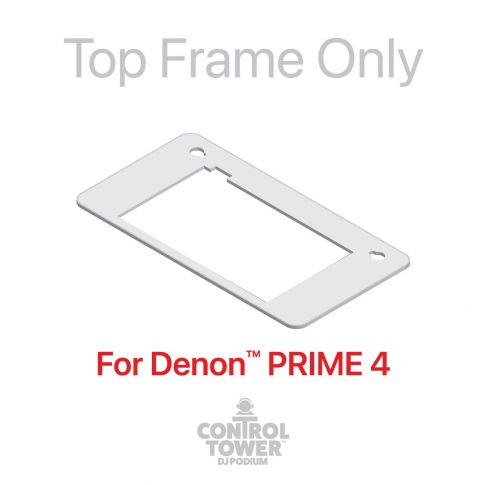 ProX XZF-DJPRIME4WPLATE Control Tower Face Plate for Prime4 in White
