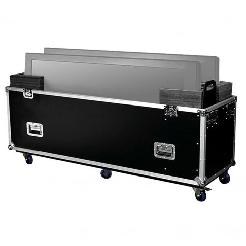 ProX LCD/Plasma TV Dual 43"-50" Adjustable Case with 4" Wheels [XS-LCD4350WX2]