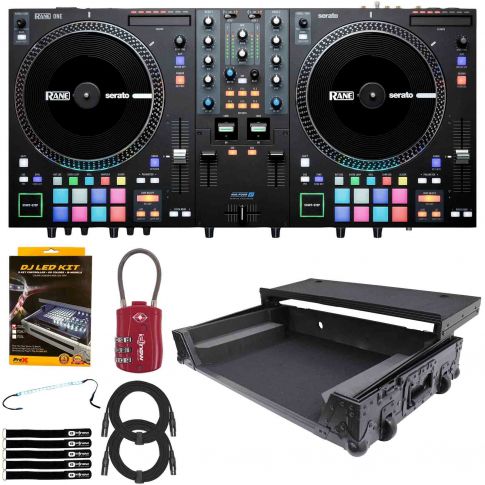Rane ONE Professional Motorized DJ Controller with Black Case