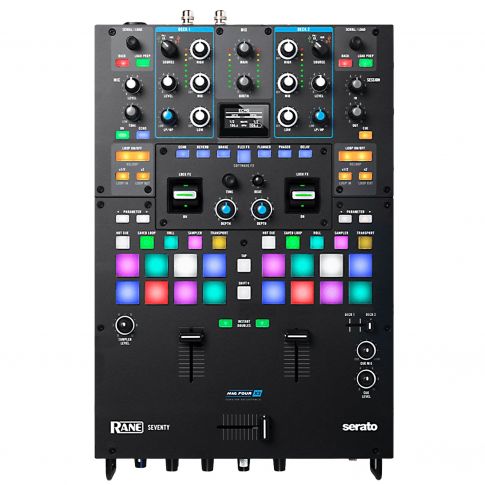 Rane SEVENTY 2-Channel Solid Steel Precision Performance Battle Mixer for Serato DJ