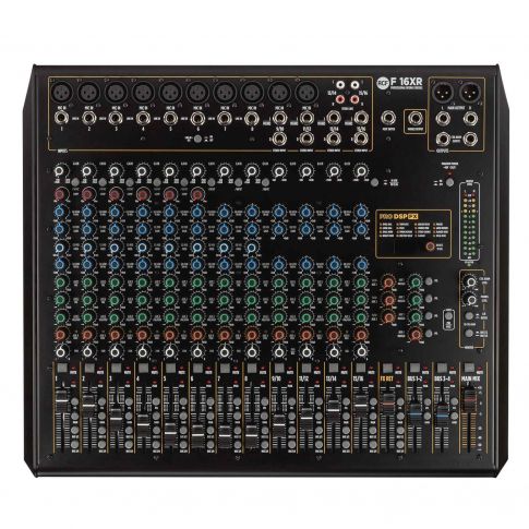 RCF F16-XR 16 Channel Mixing Console with Multi-FX and Recording