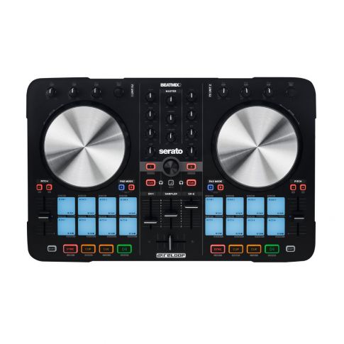 Reloop AMS-BEATMIX-2-MK2 2-Channel Performance Pad Controller