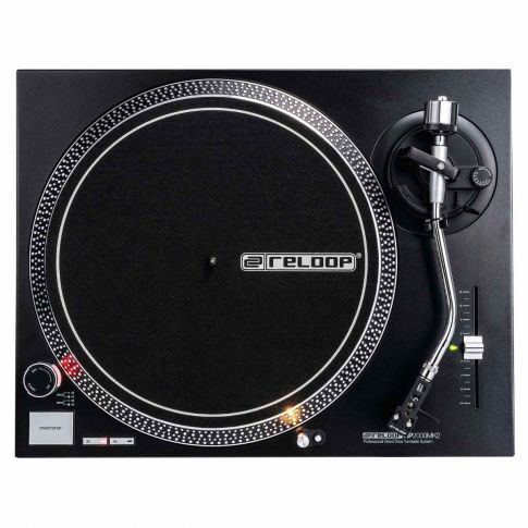 Reloop AMS-RP-2000-MK2 Quartz-Drive DJ Turntable with Direct Drive
