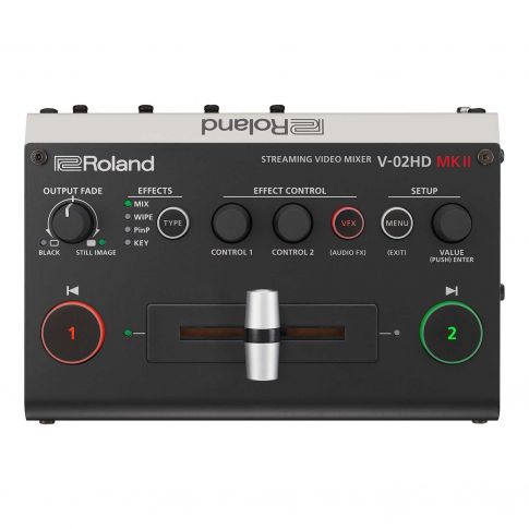 Roland V-02HD MK II HD Streaming Video Mixer