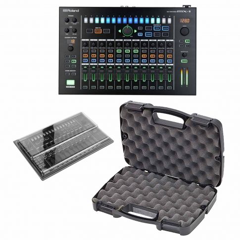 Roland AIRA MX-1 Mix Performer with Carry Case and Decksaver Cover Package