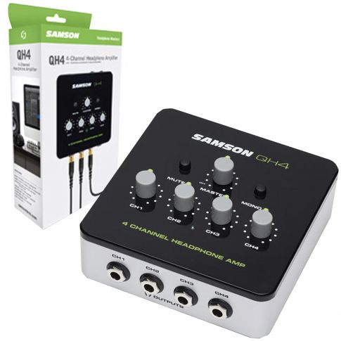 Samson QH4 4-Channel Headphone Amplifier