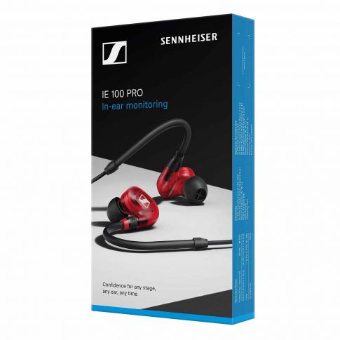 Sennheiser IE 100 PRO RED In-Ear Monitoring Headphones