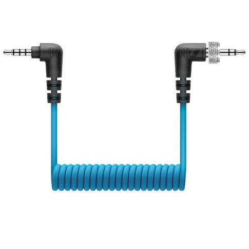 Sennheiser XSW-D-MOBILE-CABLE Locking 3.5mm TRS to TRRS Coiled Cable
