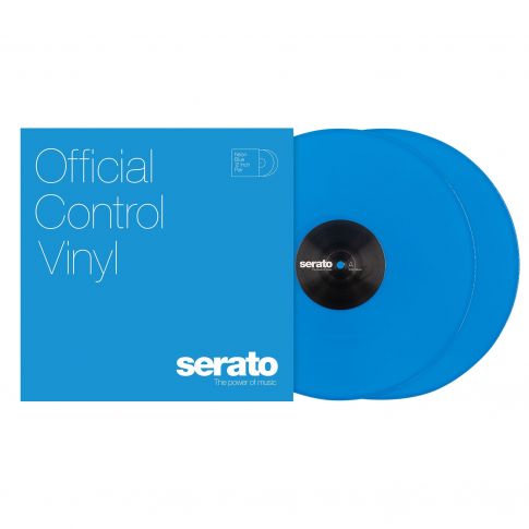 Serato NEON Series BLUE 12" Control Vinyl for Serato DJ and Scratch Live (pair)
