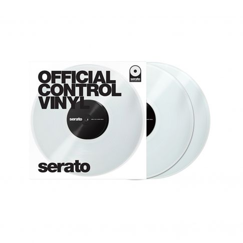 Serato SCV-PS-CLE-OV Performance Series Clear 12” Control Vinyl (Pair)