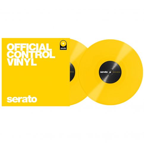 Serato SCV-PS-YEL-OV Performance Series Yellow 12” Control Vinyl (pair)