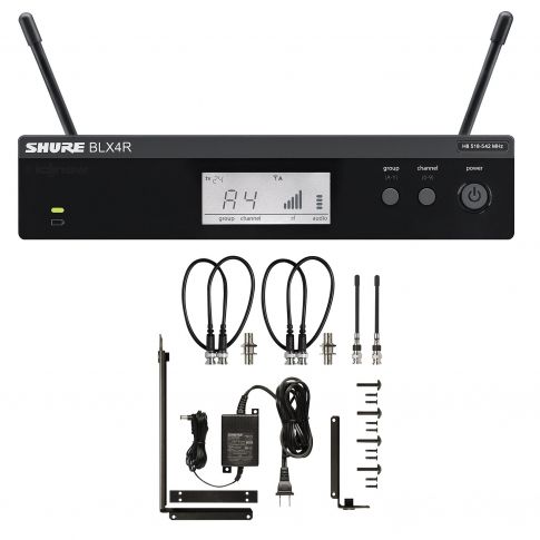 Shure BLX4R Rack Mount Receiver (H9 Band)
