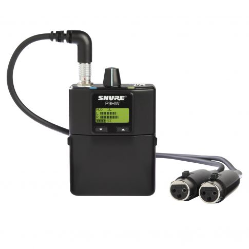 Shure P9HW PSM 900 Wired Bodypack Personal Monitor