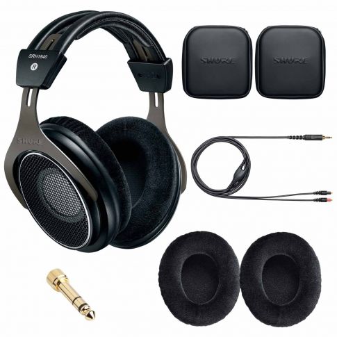 Shure SRH1840 Professional 40mm Neodymium Open Back Headphones