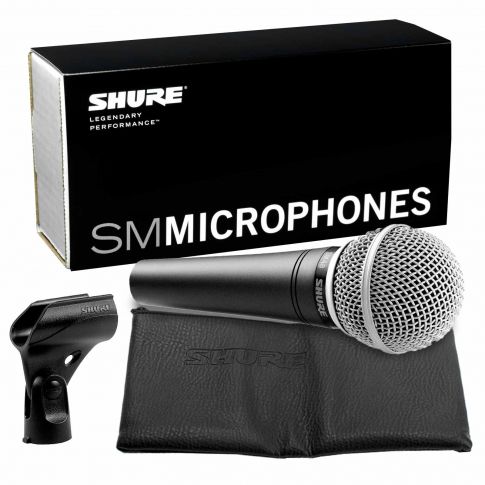 Shure SM48-LC Cardioid Dynamic Vocal Microphone