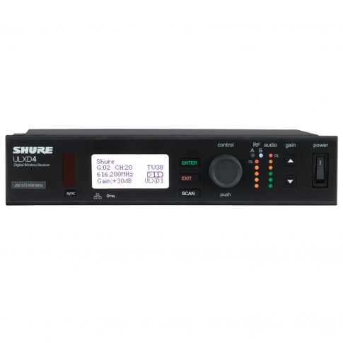 Shure ULXD4 Digital Wireless Receiver (H50 Band)