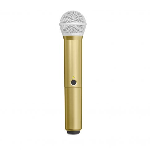Shure WA712-GLD Gold Colored Handle for BLX2 Transmitter with PG58 Capsule