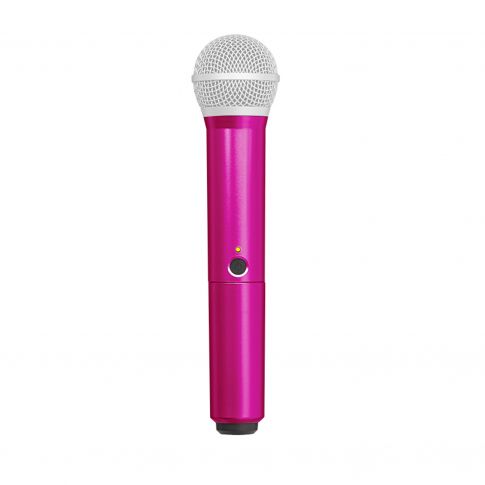 Shure WA712-PNK Pink Colored Handle for BLX2 Transmitter with PG58 Capsule