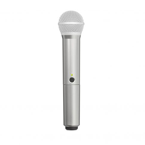 Shure WA712-SIL Silver Colored Handle for BLX2 Transmitter with PG58 Capsule