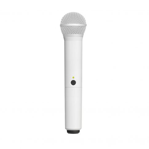 Shure WA712-WHT White Colored Handle for BLX2 Transmitter with PG58 Capsule