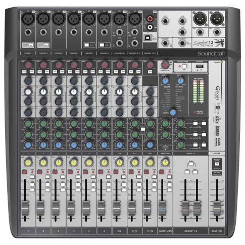 SoundCraft Signature 12MTK Mixer and Audio Interface