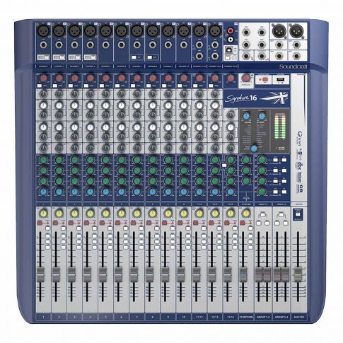 SoundCraft Signature 16 Compact Analogue Mixing System