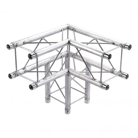 Global Truss 1.64ft. (0.5m) 3 Way 90 Degree Corner [SQ-F24-C30]