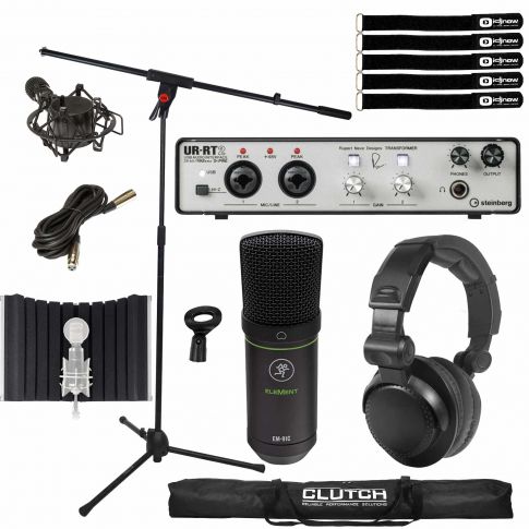 Steinberg UR-RT2 USB Interface with Mackie EM-91C Microphone