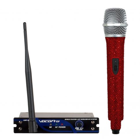 VocoPro UHF-18-DIAMOND-Ruby Single Channel UHF Wireless Mic System