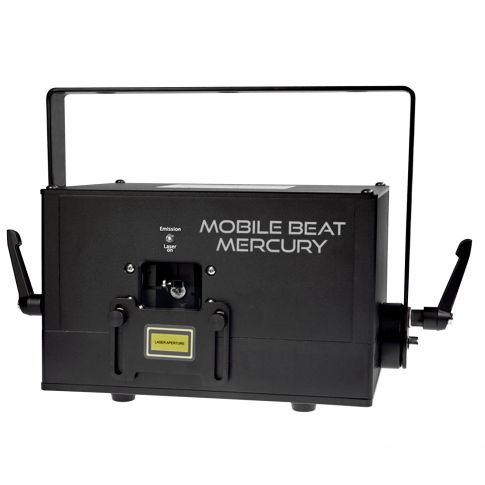 X-Laser Mobile Beat Mercury Laser Projector with Mercury DMX/Console Laser Control System