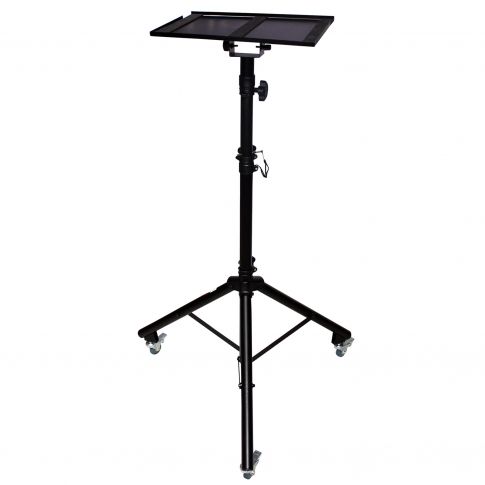 Prox X-SW15 Adjustable Speaker or Lighting Tripod Stand Packaged with Laptop Projector Tray Holder