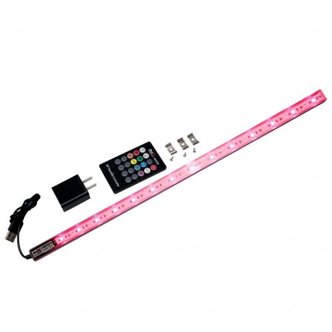 XStatic X-GLOLITE20 USB Remote Aluminum Body RGB Accent 20" Led Light Strip