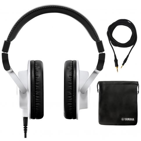 Yamaha-HPH-MT5W-Studio-Monitor-Headphones-in-White