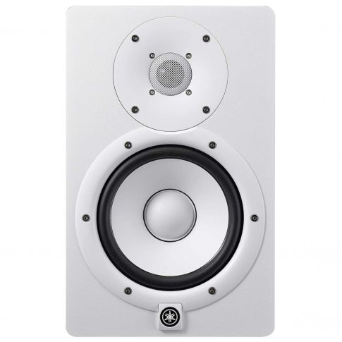 Yamaha HS7W 6.5" Two-Way Bass-Reflex Bi-Amplified Nearfield White Powered Studio Monitor